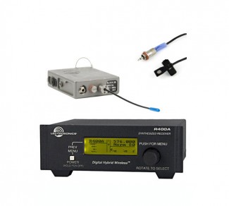 Lectrosonics wireless mic system image