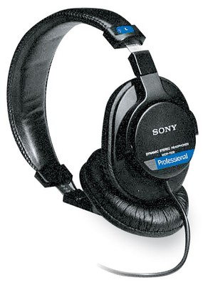  Sony MDR7506 Professional Large Diaphragm Headphone :  Electronics