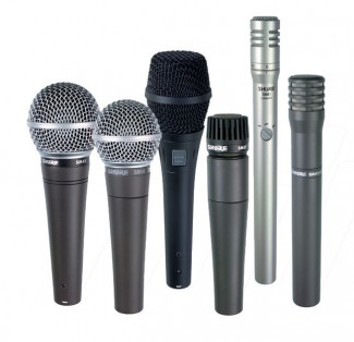 Shure microphones image