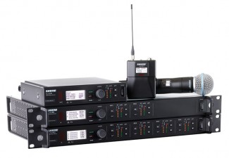 Shure ULXD4D and ULXD4Q Wireless Receivers