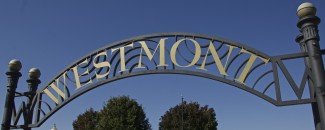 Westmont IL Cass Ave Westmont park sign